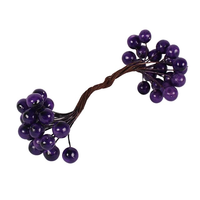 facefd Plastic Flower Heads Handmade DIY artificial Simulation Bouquet Stamen for Wedding Gift Decoration 10Pcs Type 18
