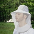 thumbnail image 4 of Mosquito Net Hat Mosquito Net Head Hat Sun Hat With Net Bee Hat Hunting Hat For Outdoor Camping And Gardening, 4 of 4