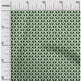 thumbnail image 2 of oneOone Georgette Viscose Lime Green Fabric Geometrical Sewing Craft Projects Fabric Prints By Yard 42 Inch Wide, 2 of 4