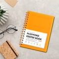 thumbnail image 1 of A6 Mini Password Book – Spiral Bound Pocket Notebook with Alphabetical Tabs (4.25x5.7in, Durable PP Cover), 1 of 6