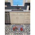 thumbnail image 3 of Caroline's Treasures BB2893RUG Collection de Niche pour Chien Chow Chow Bleu Tapis en Mousse Mémoire Lavable à la Machine, 3 of 4