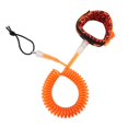 thumbnail image 1 of jinwen 10ft Surfboard Leash Surfing Leash Surfing Traction Rope TPU Lightweight Orange, 1 of 9