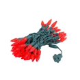 thumbnail image 1 of Novelty Lights 70 Light C6 LED Christmas Mini Light Set, Commercial Grade Outdoor String Lights, Red, Green Wire, 24 Feet, 1 of 7