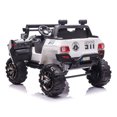 thumbnail image 4 of 12V Off Road 2 Seater Ride on Truck with Parental Remote Control for 3-8 Years (White), 4 of 6