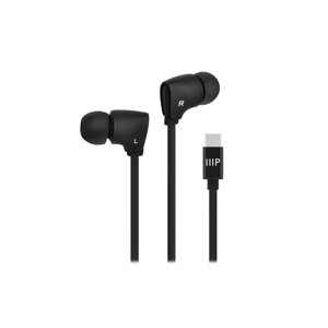 Monoprice Prime USB-C Ecouteurs filaires avec micro pour smartphones, tablettes, ordinateurs portables & Jeu