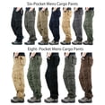 thumbnail image 2 of OmicGot Pantalon Décontracté pour Homme à Multiples Poches Pantalon en Coton Homme Grande Taille Pantalon Cargo Homme Plein Air Randonnée Randonnée Joggers Pantalon Cargo 29-44, 2 of 6