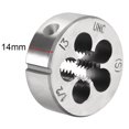 thumbnail image 3 of Unique Bargains 1/2-13 UNC Round Dies Machine Thread Dies, 1.5' OD Round Threading Dies Tool Steel, 6G Accuracy Class, 3 of 3