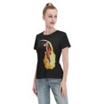 thumbnail image 4 of T-Shirt Basique à Manches Courtes pour Femmes Dragon Ball Wukong, 4 of 6