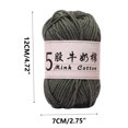thumbnail image 3 of Birdeem 5 Strands Milk Cotton Doll Crochet Diy Knitting Thread Baby Sweater Wool Ball, 3 of 6