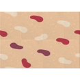 thumbnail image 1 of Ahgly Company Tapis d'Intérieur Lavables en Machine, Rectangle Transitionnel, Or Brun, 2' x 4', 1 of 7