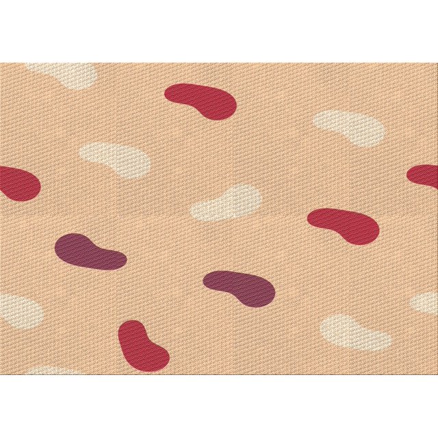 Ahgly Company Tapis d'Intérieur Lavables en Machine, Rectangle Transitionnel, Or Brun, 2' x 4'
