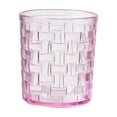 thumbnail image 1 of Transparent Plastic Mouthwash Cup, Wide Mouth Thickened Cup for Toothbrushing, Rattan Woven Design Multi-Purpose Drinking Cup for Home, Bar, Kitchen - Lightweight and Easy to Clean, 1 of 6