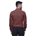 thumbnail image 3 of BESTMAN Cotton Shirt With Pockets Spread Collar Button Down Formal Shirt, 3 of 5