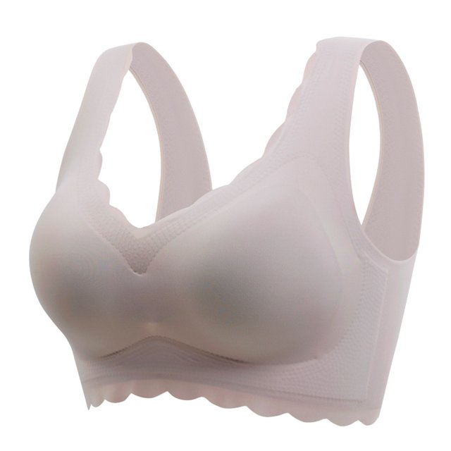 Women's Comfortable And Sexy Transparent Shoulder Strap Cordless Backless Spongeless With Convertible Shoulder Straps