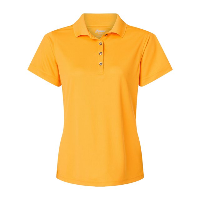 Paragon Polo Mini en Maille de Performance Saratoga pour Femmes, 2TG, Or