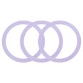 thumbnail image 1 of 3Pcs Magnetic Adapter Ring, Magnetic Wireless Charger Conversion Kit, Purple, 1 of 8