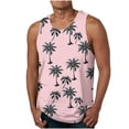 thumbnail image 1 of Boovnll Débardeurs Homme, Débardeur Sport Sans Manches à Imprimé Décontracté pour Homme à Col Rond, Débardeur Homme, Chemises Sans Manches pour Homme, Débardeurs, 1 of 4