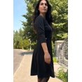 thumbnail image 4 of ELEVENMTL Robe Ligne A pour Femmes avec Boutons Dorés, 4 of 10