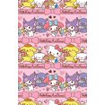 thumbnail image 1 of Hello Kitty and Friends: 25 Snack Time - Collage Wall Poster, 14.725" x 22.375" Framed, 1 of 4