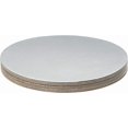 thumbnail image 1 of Fox Run 48738 Boards-12-Piece Cardboard Scalloped Cake Circle Base, 10", Silver, 1 of 3