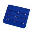 thumbnail image 1 of stanreset Extension Strap Bra Extender Buckle 3 Hook Women Accessories Practical Elastic Multicolor Clips Tight 3 Rows Underwear royal blue, 1 of 5