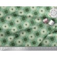 thumbnail image 3 of Soimoi Velvet Fabric Check Tie-Dye Print Sewing Fabric Yard 58 Inch Wide, 3 of 3