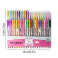thumbnail image 2 of JMYHOAM Back to School 48pc Gradient Color Highlighter Pen 50ml Non Bleeding Bible Highlighter Eye Protection Marker Pen Painting Pen, 2 of 9