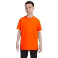 thumbnail image 1 of Jerzees Big Boy's Rib Collar Tear Away Label T-Shirt, Style 29B, 1 of 1