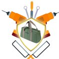 thumbnail image 2 of PENGGONG Large Thickened Wear-resistant Maintenance Tool Storage Bag Multifunctional Portable Tool Bag Large Capacity Canvas Bag 20-inch Army Green, 2 of 7