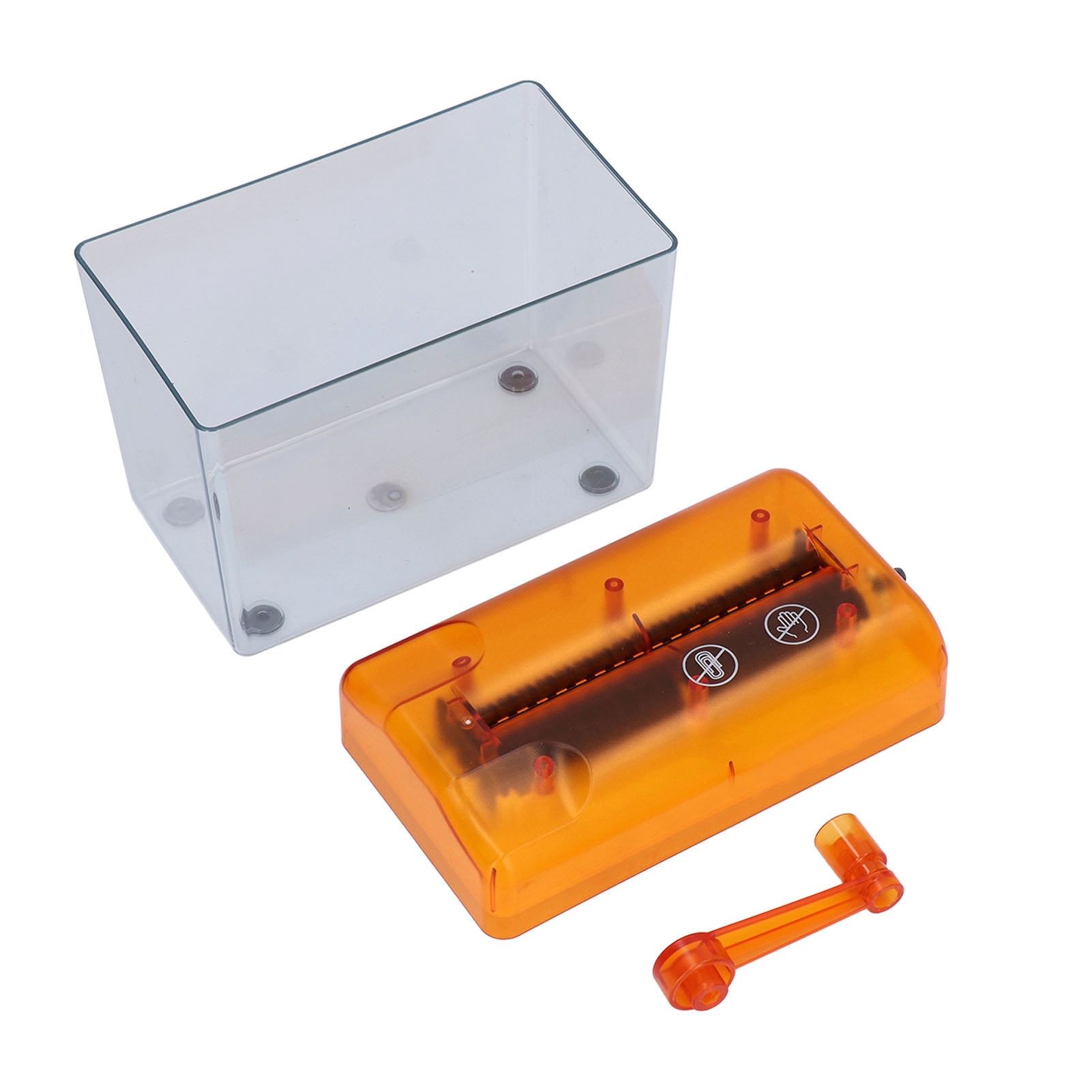 Portable Manual Paper Shredder for Office with Compact Structure, Easy to Use, Durable ABS and Silicone Material