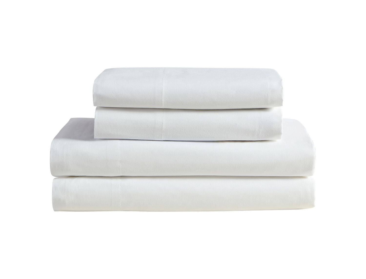 Ensemble de Draps Solides, 4 pièces