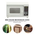 thumbnail image 4 of Estbridge Mini Maison Four à Micro-Ondes Vintage Accessoire de Cuisson Ornement, 4 of 6