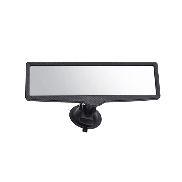 Rear View Mirror Suction Cup Rearview Mirror Wide Angle Hidden Aromatherapy 360° Adjustment Angle Rear