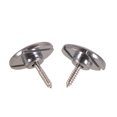 thumbnail image 1 of Electric Bass String Holder Round Bass Guitar Replacement Parts Accessory with Mounting Screws, 2-Pack, 1 of 7