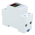 thumbnail image 1 of SVP 916 Adjustable Voltage Protector, Overvoltage Undervoltage Protection with Voltage Display, for 100 130VAC 40A 63A 80A Power Supply, 1 of 7