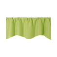 thumbnail image 1 of WIFKLSIIPG Door Curtain Kitchen Shading Window Curtain Solid Color Pocket Fan Shaped Curtain Short Curtain 52 X 18 Inches, 1 of 9