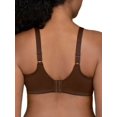 thumbnail image 2 of Vanity Fair Womens Beauty Back Full Figure Underwire Bra, 38C, Cappuccino, 2 of 2