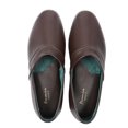 thumbnail image 2 of Pamir Men's Genuine Leather Opera Slippers with Memory Foam Insole and Leather Outsole Size US 9 M Brown, 2 of 9
