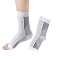 thumbnail image 1 of Chaussettes Unisexes Confortables Protection de Cheville Fonction Talon Compression Chaussettes à Talon, 1 of 3