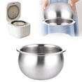 thumbnail image 1 of Stainless Steel Inner Pot for Rice Cooker Durable Bakeware for Cooking Rice and More in Kitchenware, 1 of 5