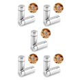 thumbnail image 3 of Wweixi Durable And Reusable Stainless Steel Salt And Pepper Shakers Silver Easy 5Set, 3 of 6