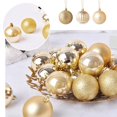 thumbnail image 4 of Christmas Ornaments 36-Pack Christmas Ball Ornaments With Strings  Shatterproof Plastic Christmas Bulbs  Hanging Decorations For  Tree  Holiday  Wedding  Party, 4 of 6