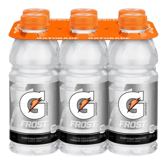Gatorade frost Glacier Cherry Sports Dink 6 x 591 mL, Bottles