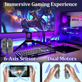 thumbnail image 4 of Wireless Game Controller for Nintendo, Switch Remote Joypad (L/R) with RGB, 4 of 8