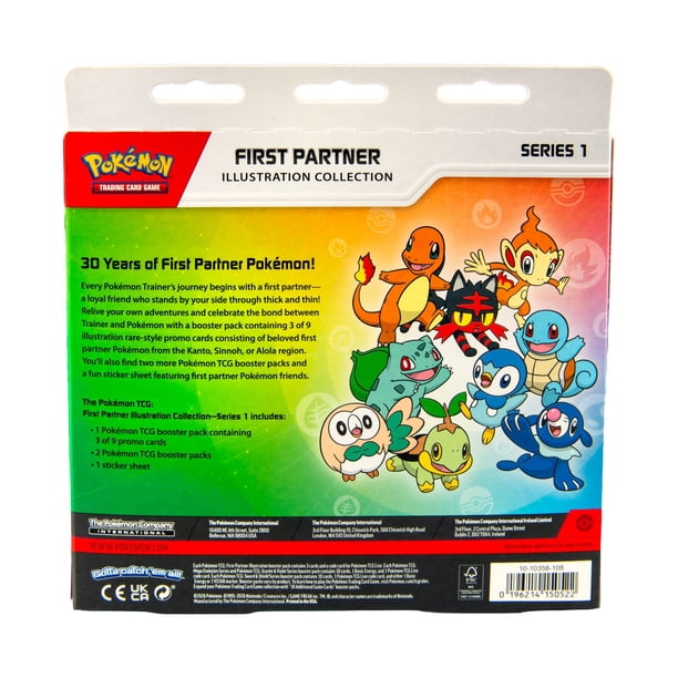 Pokemon TCG: First Partner Illustration Collection—Series 1