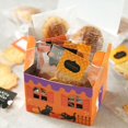 thumbnail image 3 of 10pcs Halloween Candy Box Cookie Gift Box Kids Party Little House Gift Packaging, 3 of 4