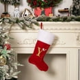 thumbnail image 2 of TIELUTT Christmas Decorations Red High End Gold Velvet Letter Socks DIY Name Christmas Socks Mom Socks Ring Promise for Couple Stationary Bundle Pocket Praise Cards Note Set Blank Mini Cards with Env, 2 of 6