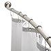 thumbnail image 3 of Bath Bliss 5891-SAT Curved Shower Rod, Satin Nickel, 3 of 4