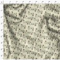 thumbnail image 4 of Soimoi polyester Crepe Fabric Floral Love Text Print Sewing Fabric Yard 42 Inch Wide, 4 of 5