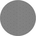 thumbnail image 1 of Ahgly Company Machine Washable Indoor Round Transitional Dim Gray Area Rugs, 3' Round, 1 of 7